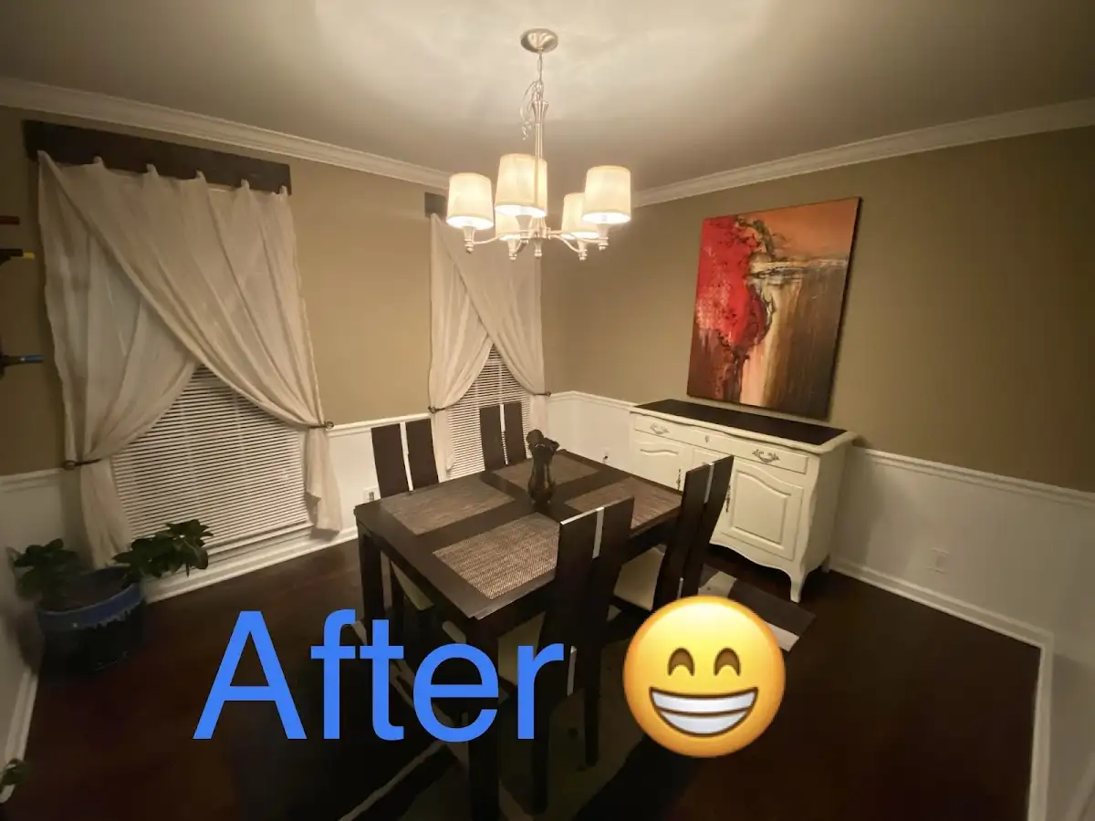 Professional dining room restoration after water damage in Whitewater