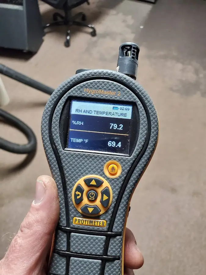 Moisture meter humidity assessment for Mold Remediation & Removal in Whitewater